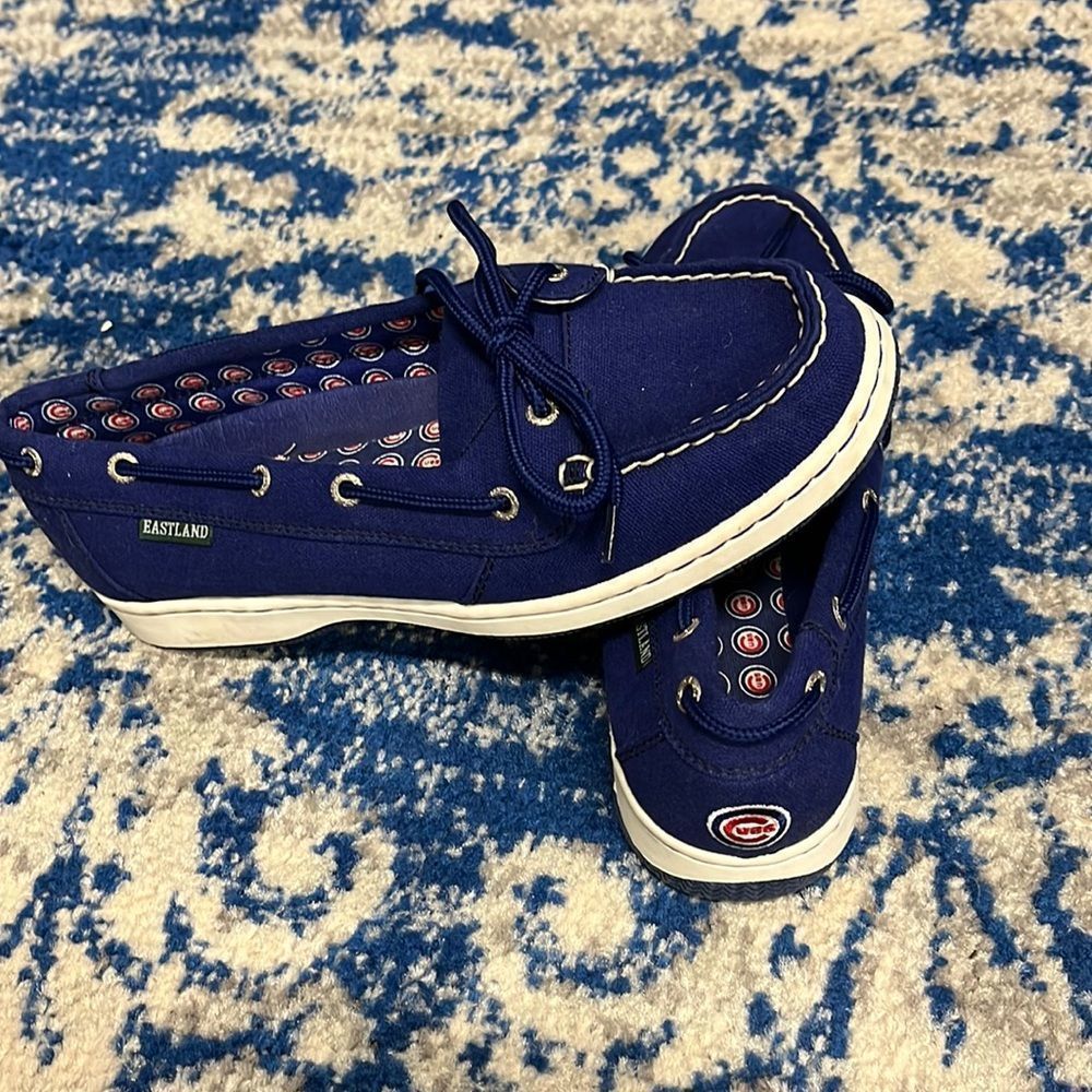 Eastland sunset MLB Chicago Cubs Boat shoes size 8